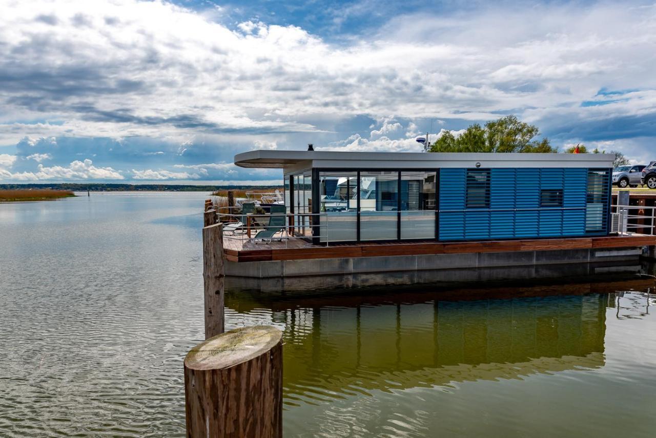 Hausboote Mitten Im Naturschutzgebiet Auf Usedom Villa Peenemunde Kültér fotó